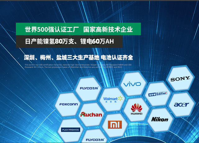 沃尔玛认证BSCI认证锂电池厂家\聚合物电池厂家\镍氢电池生产厂家